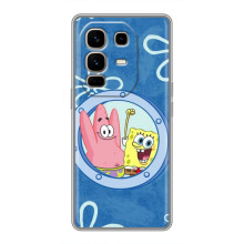 Чехол Губка Боб для Ноте 50 Про Плюс (В иллюминаторе)