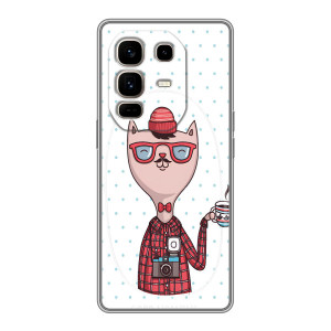 Чехол на тематику: Коты для Infinix Note 50 Pro Plus – Кот аристократ