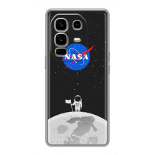 Силіконовый бампер з принтом "Наса" на Infinix Note 50 Pro Plus