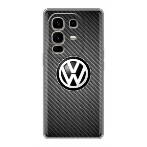 Чехол "Фольксваген" для Infinix Note 50 Pro Plus – На карбоне