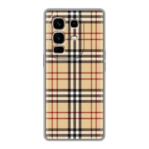 Чехол с Брендами одежды на Ноут 50 Про Плюс – Burberry стиль