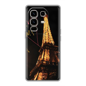 Чехол с Эйфелевой башней на Infinix Note 50 Pro Plus – Paris