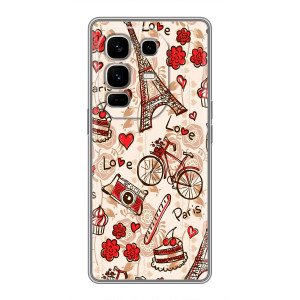 Чехол с Эйфелевой башней на Infinix Note 50 Pro Plus – Париж мечта