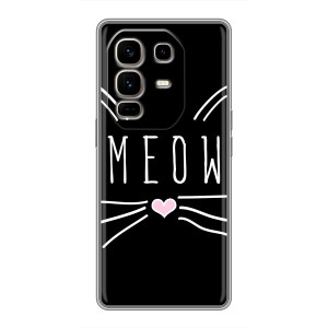 Бампер с изображением Котиков для Ноут 50 Про Плюс (КОТИК MEOW)