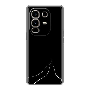 Чохол з картинками на чорному фоні для Infinix Note 50 Pro Plus – Дорога