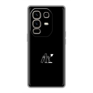 Чохол з картинками на чорному фоні для Infinix Note 50 Pro Plus – Книжки