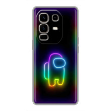 Чохли Амонг Ас для Infinix Note 50 Pro Plus (AlphaPrint) (Яскравий скін)