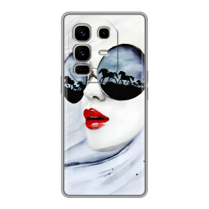 Чохол з картинкою Модні Дівчата Infinix Note 50 Pro Plus – Любителька коней