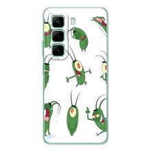 Чехол с картинкой "Одноглазый Планктон" на Infinix Note 50 Pro Plus (Настроение Планктона)