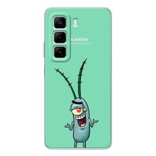 Чехол с картинкой "Одноглазый Планктон" на Infinix Note 50 Pro Plus (Планктон)
