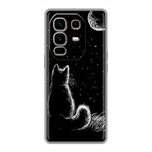 Чохол з принтом для Infinix Note 50 Pro Plus (AlphaPrint) Модні коти
