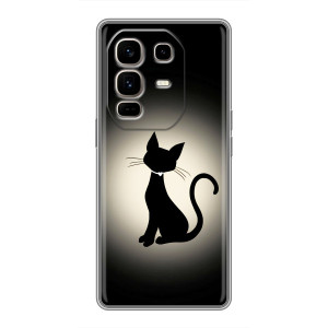 Чохол з принтом для Infinix Note 50 Pro Plus (AlphaPrint) Модні коти