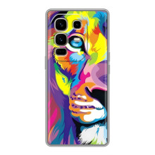 Чохол з картинкою ЛЕВ для Infinix Note 50 Pro Plus (VPrint) (Яскравий Лев)