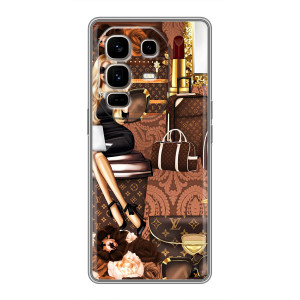 Чехол Стиль Louis Vuitton на Infinix Note 50 Pro Plus (Мода Луи Виттон)