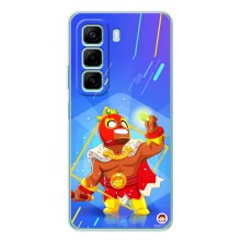 Чехол (ТПУ) с героями Бравл Старс на Infinix Note 50 Pro Plus – Эль Примо