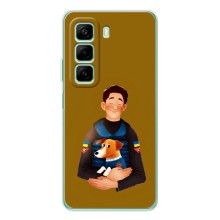 Чехол с принтом для Infinix Note 50 Pro Plus – ЗСУ Патрон