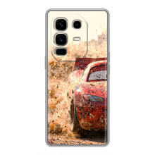 Чехол с принтом Маквин для Infinix Note 50 Pro Plus – Молния Маквин