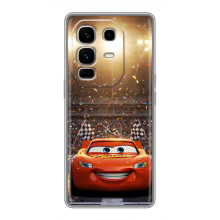 Чехол с принтом Маквин для Infinix Note 50 Pro Plus – Красный Маквин