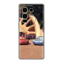 Чехол с принтом Маквин для Infinix Note 50 Pro Plus – Маквин и Салли