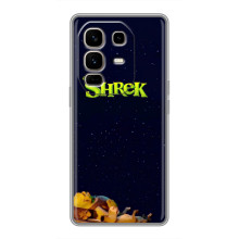Чехол с мультфильмом Шрек на Infinix Note 50 Pro Plus – Шрек лого