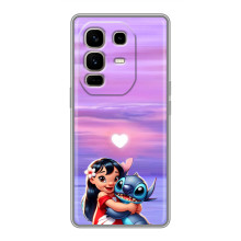 Чехол с рисунком Стич для Infinix Note 50 Pro Plus – Стич и Лило