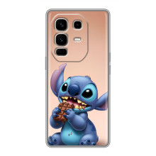 Чехол с рисунком Стич для Infinix Note 50 Pro Plus – Стич с шоколадом