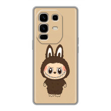 Чохол з Лабубу на Infinix Note 50 Pro Plus – Коричневий Лабубу