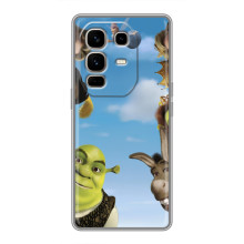 Печатный чехол с принтом Шрек для Infinix Note 50 Pro Plus – Шрек персонажи