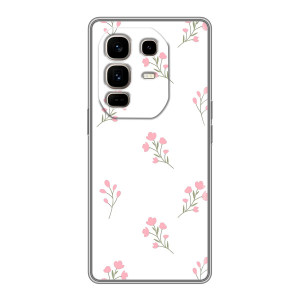 Чехол с розовым рисунком для Infinix Note 50 Pro Plus