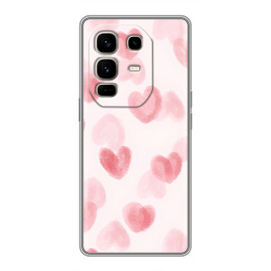 Чехол с розовым рисунком для Infinix Note 50 Pro Plus