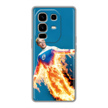 Чохол з принтом Фантастична четвірка для Infinix Note 50 Pro Plus – Людина-факел