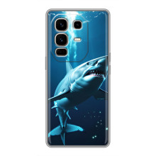 Чохол з картинкою 'Хижаки' для Infinix Note 50 Pro Plus (Акула)