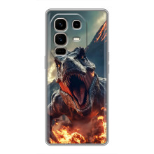 Чохол з картинкою 'Хижаки' для Infinix Note 50 Pro Plus (Динозавр)