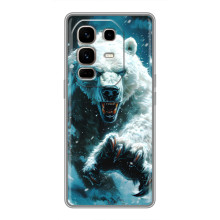 Чохол з картинкою 'Хижаки' для Infinix Note 50 Pro Plus (Ведмідь)