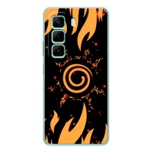 Купить Чехлы на телефон с принтом Anime для Infinix Note 50 Pro Plus – Солнце Наруто