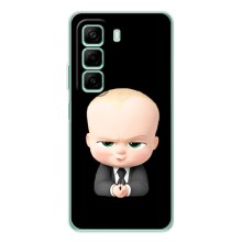 Мультяшный принт на Чехол для Ноут 50 Про Плюс (Бос)