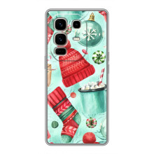 Новорічні Чохли для Ноте 50 Про Плюс (VPrint) (Одяг НР)