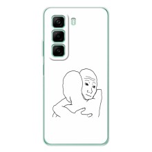 Прикольные Чехлы с принтом "интернет мэмы" для Infinix Note 50 Pro Plus