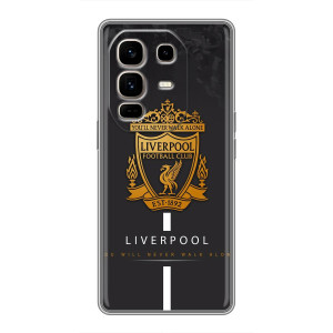 Силиконовые Чехлы принт Футбол на Infinix Note 50 Pro Plus – Liverpool