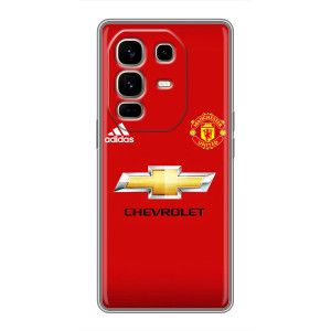 Силиконовые Чехлы принт Футбол на Infinix Note 50 Pro Plus – Man United