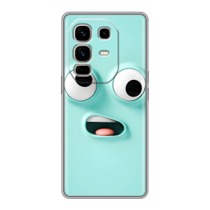Силиконовые Чехлы (смешные стикеры) для Infinix Note 50 Pro Plus – мордочка