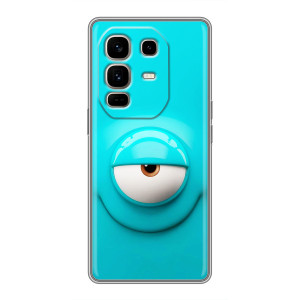 Силиконовые Чехлы (смешные стикеры) для Infinix Note 50 Pro Plus – Одноглазик