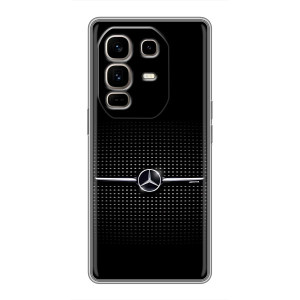 Силиконовый бампер с картинкой машины на Infinix Note 50 Pro Plus – Mercedes