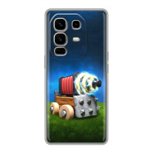 Силіконовий Чохол (атрибутика Клеш Роял) для Infinix Note 50 Pro Plus (Гармата)