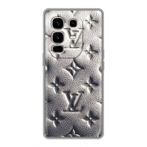 Текстурный Чехол Louis Vuitton для Ноут 50 Про Плюс – Бежевый ЛВ