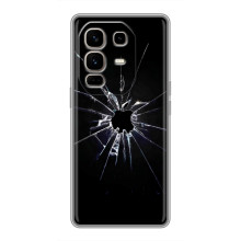 Текстурний Чохол для Infinix Note 50 Pro Plus (Бите скло)