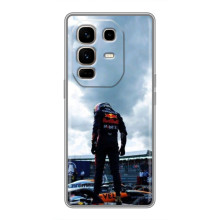 Чохол з принтом Формула 1 на Infinix Note 50 Pro Plus – Гонщик 44
