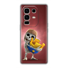 Чохол з героями Клеш Рояль для Infinix Note 50 Pro Plus – Скелет