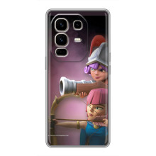 Чохол з героями Клеш Рояль для Infinix Note 50 Pro Plus – Три мушкетери