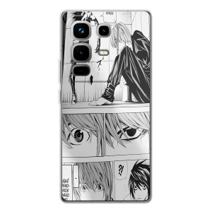 Чехлы Персонажи Аниме Наруто для Infinix Note 50 Pro (AlphaPrint)